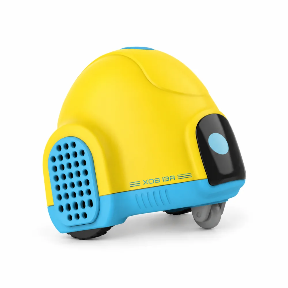 Robot educativo Rei Box amarillo y azul